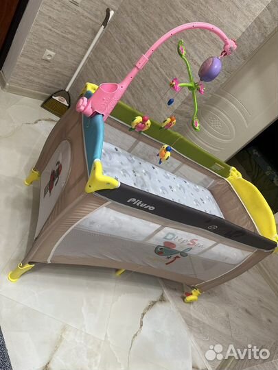 Детская кроватка манеж складная