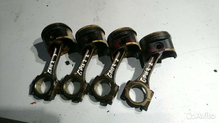 Шатун с поршнем lifan breez 1.3