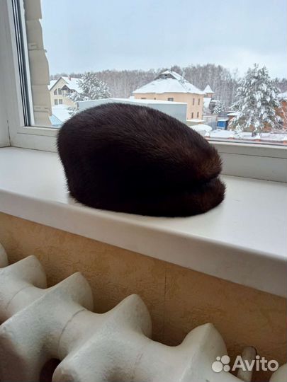 Меховая мужская кепка