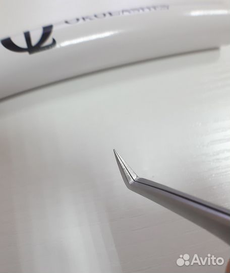 Пинцет для наращивания ресниц