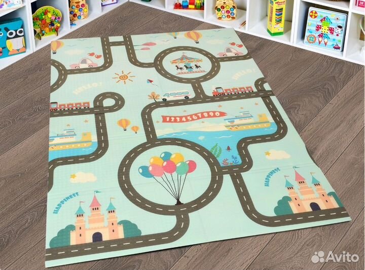 Складной детский коврик 120*180