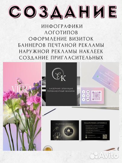 Создание дизайна логотипов и тд. Таргет, карты