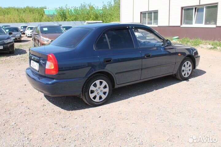 Hyundai Accent 1.5 МТ, 2008, 156 000 км