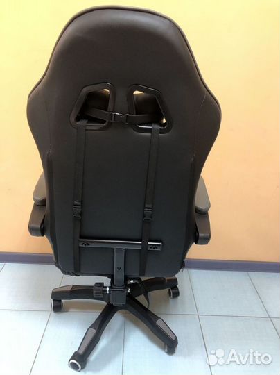 Компьютерное игровое кресло геймерское с массажем