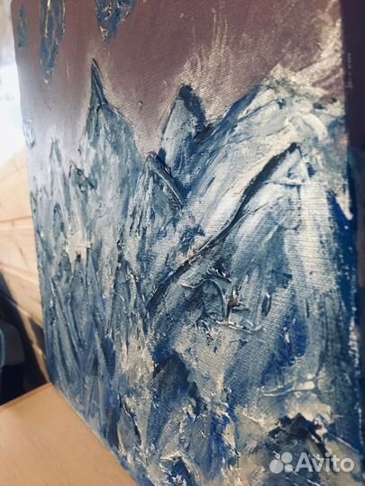 Картина маслом на холсте пейзаж