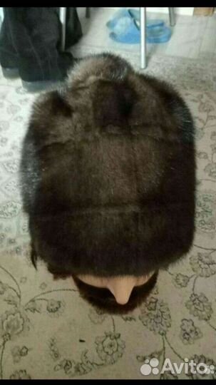 Норковая шапка Каляев 57-59 размер
