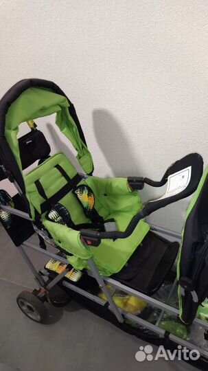 Коляска для троих погодок Joovi BIG caboose