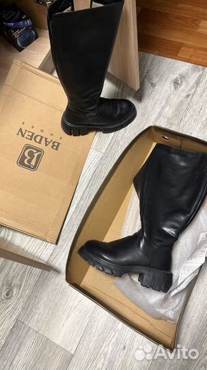 Зимние женские сапоги 38 натуральная кожа