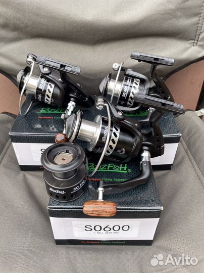 Катушка рыболовная BazizFish 6000