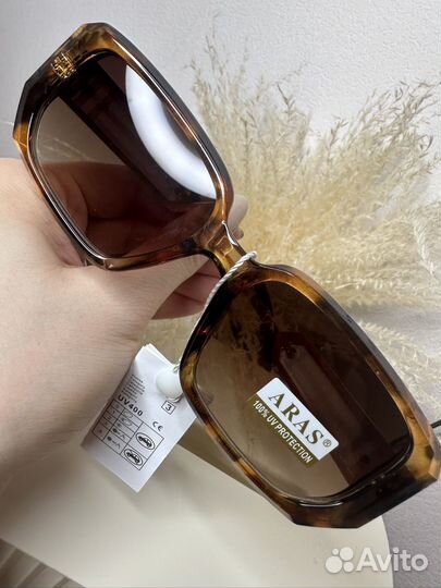 Женские леопардовые очки новые