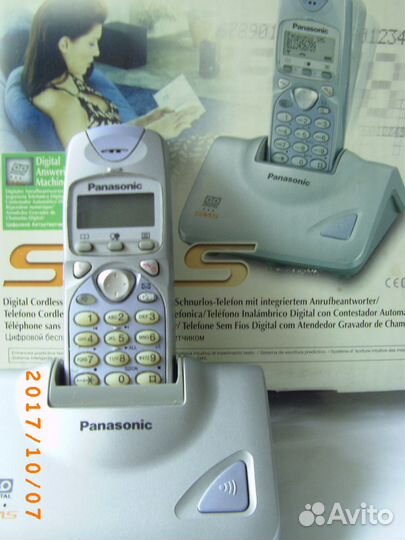 Цифровой беспроводной телефон panasonic KX-TCD 775
