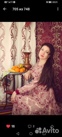 Платье женское, хлопок