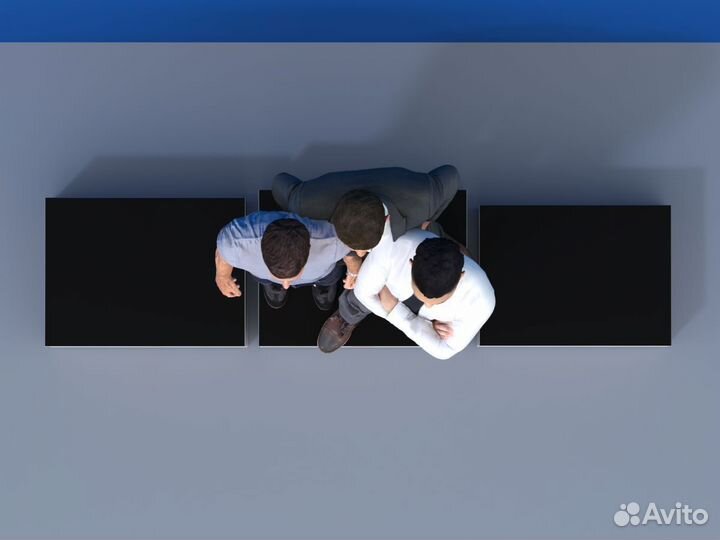 Пьедестал награждения Матрешка 812х612мм (прямоуг)