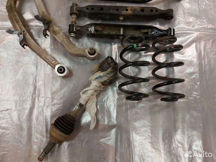 Элементы задней подвески Nissan Qashqai+2/Renault