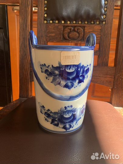 Конфетницы Вазы гжель