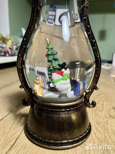 Светильник декоративный новогодний рождественский