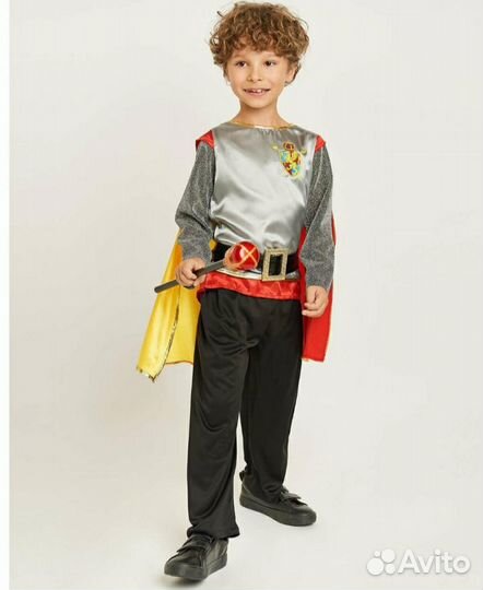 Карнавальный костюм рыцаря, богатыря