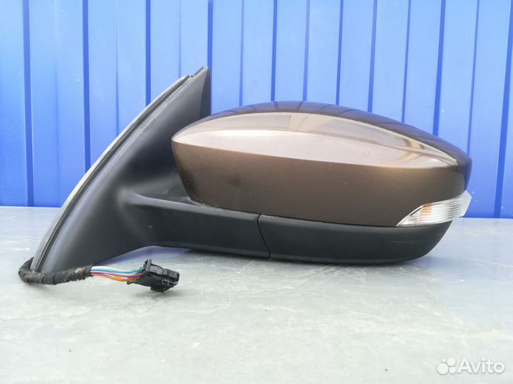 Зеркало левое Skoda Rapid 2017-2020г