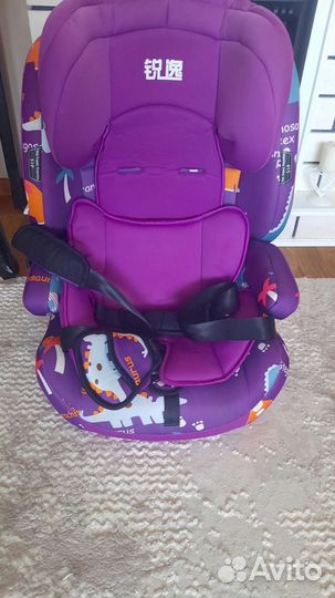Детское автокресло+ремень isofix