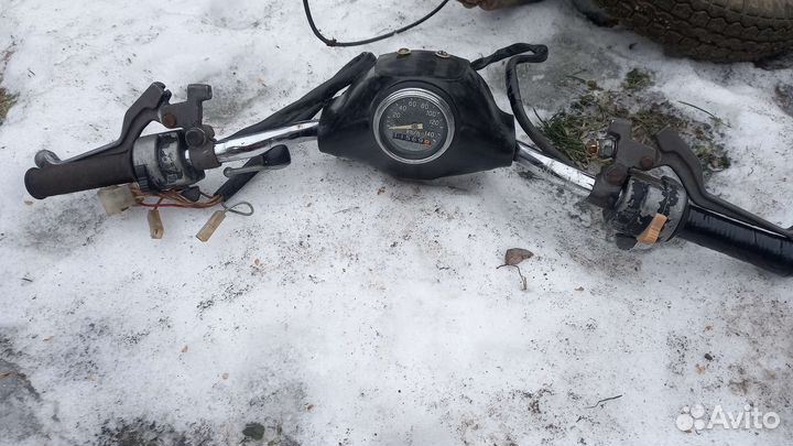 Руль вилка в сборе муравей