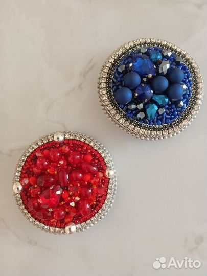 Брошь ручной работы