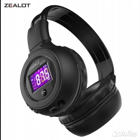 Блютуз наушники zealot b570 с ЖК дисплеем