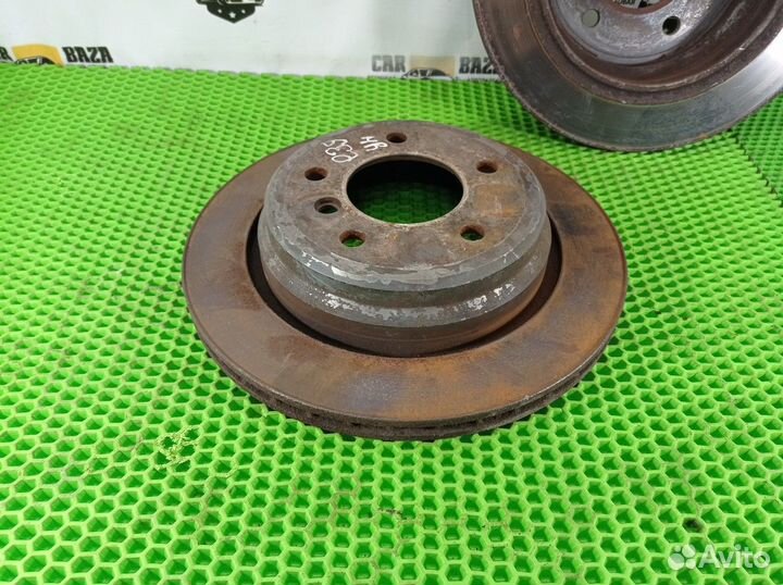 Комплект задних тормозных дисков BMW 5