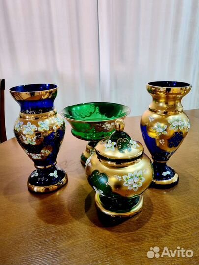 Ваза для цветы богемия