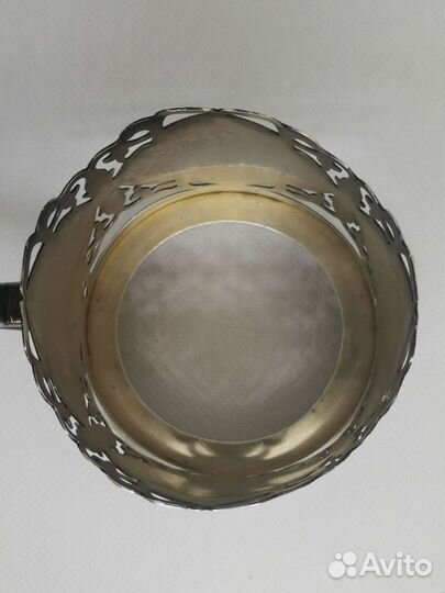 Подстаканник серебрянный большой театр
