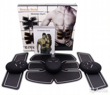 Миостимулятор EMS Trainer для мышц тела 3в1