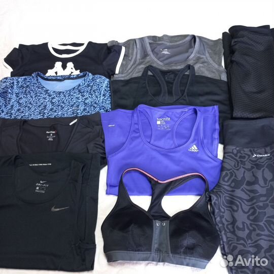 Пакет женской одежды для фитнеса S nike adidas