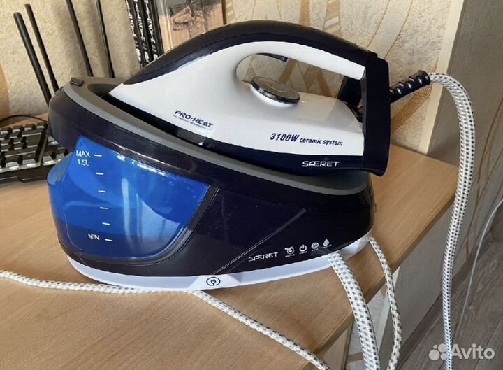 Утюг с парогенератором saferet