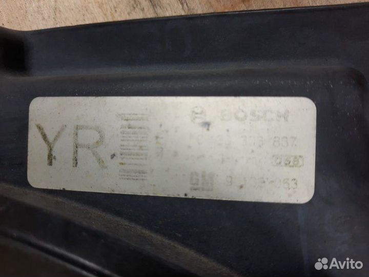 Диффузор радиатора Opel Zafira F75 X18XE1 2000