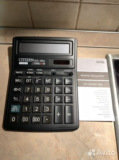Калькулятор citizen sdc- 395ll новый