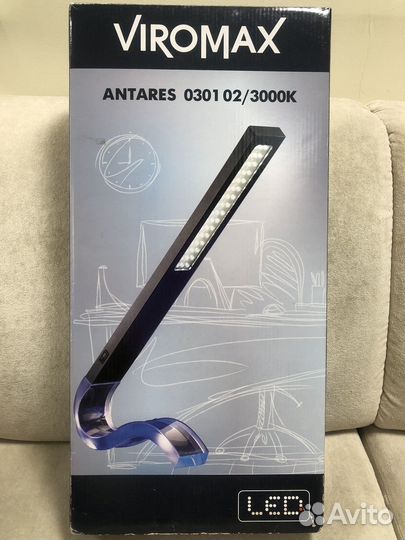 Светильник настольный Viromax Antares 0301 02
