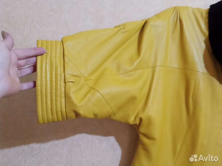 Куртка кожаная женская