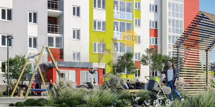 2-к. квартира, 67,9 м², 4/10 эт.