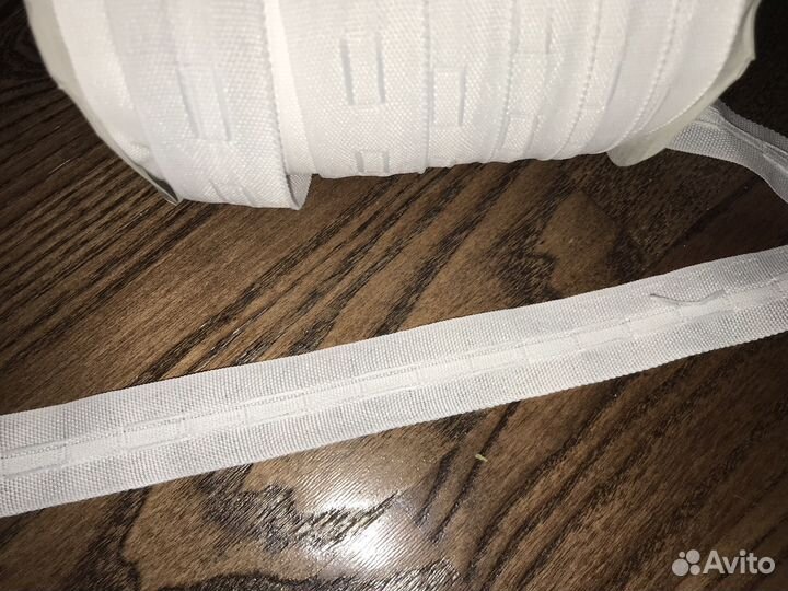 Шторная лента 25 мм, х/б