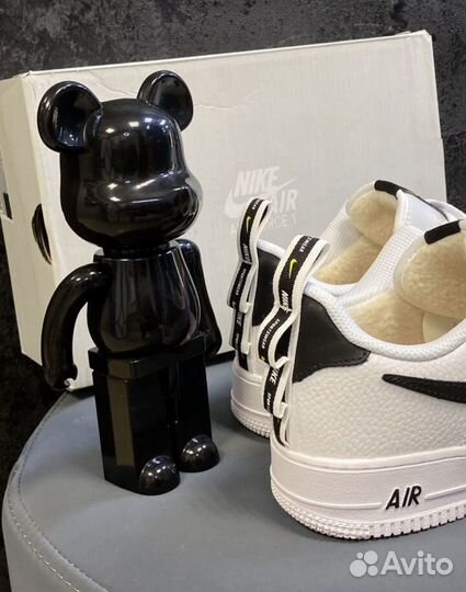 Кроссовки мужские зимние Nike air Force 1