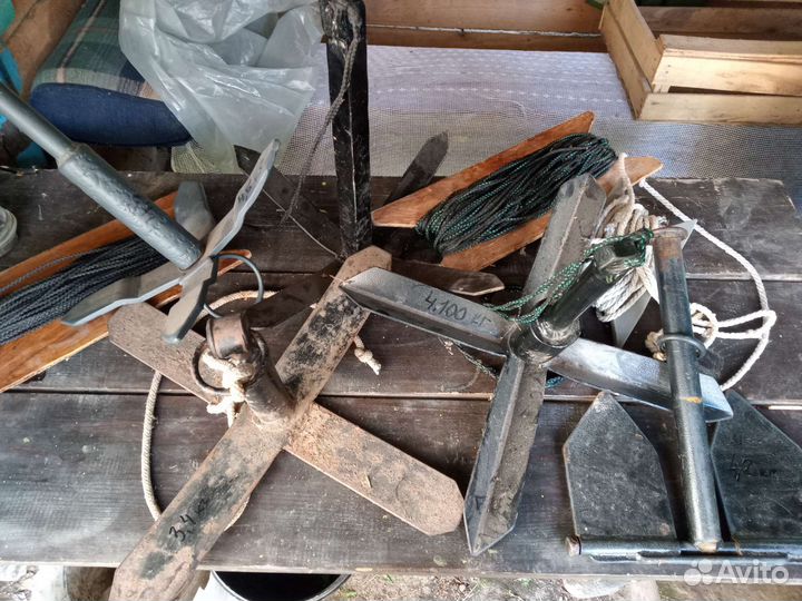 Якоря металлические