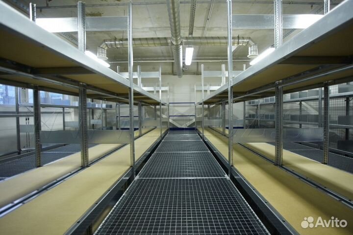 Стеллажи мезонин