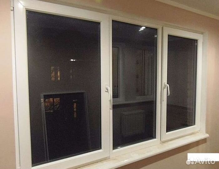 Пластиковое окно с установкой