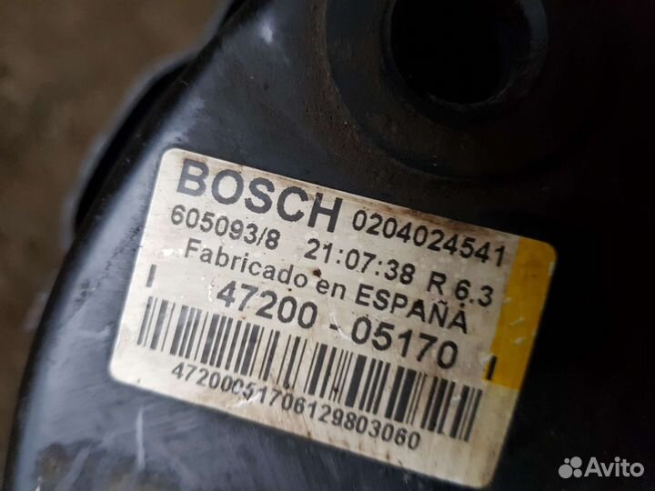 Вакуумный усилитель тормозов Тойота Авенсис 2