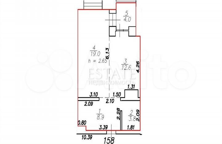 2-к. квартира, 48,3 м², 15/16 эт.