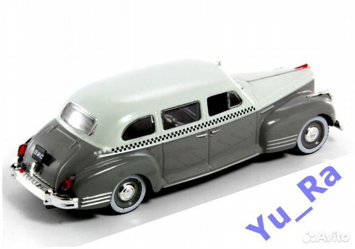 Зис-110 Такси Автолегенды Лучшее №25 1:43 Yu-Ra