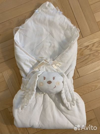 Конверт на выписку и комплект новорожденного