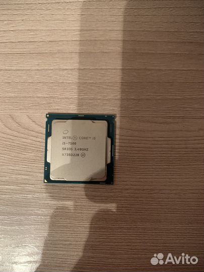 Процессор intel core i5 7500