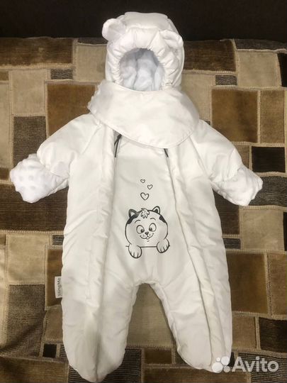 Зимний конверт на выписку