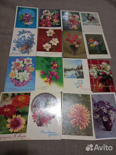 Игрушки открытки 8 марта советские СССР