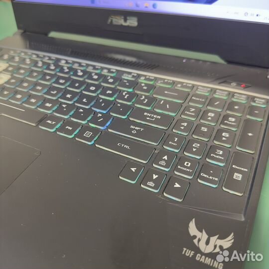 Игровой ноутбук Asus rtx 1650/i5 9300/16/512